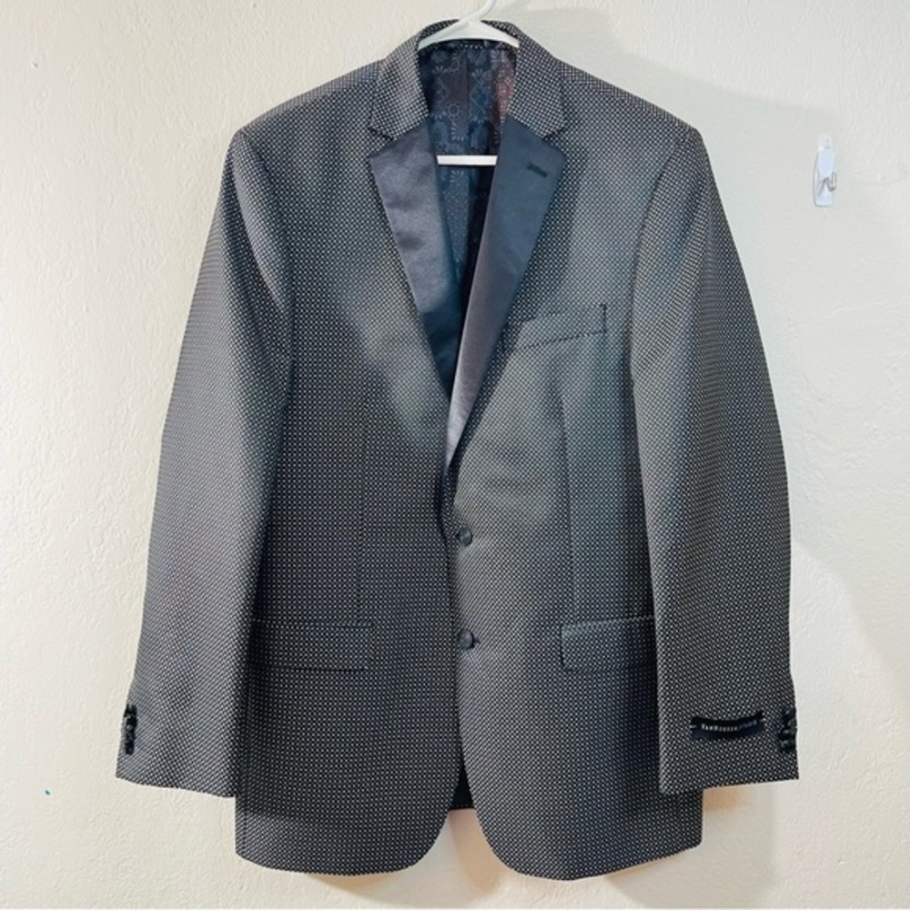 Van Heusen Two Buttons Men Blazer Sports Coat Jacket 42L Old Money Occasion